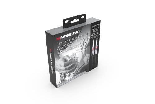 Monster CLAS-I-6WW Prolink Monster Classic 1/4" Instrument Cable. 6 ft - Straight to Straight
