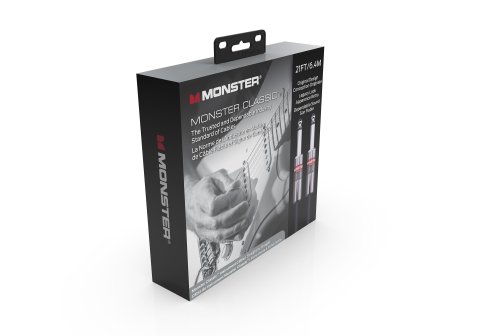 Monster CLAS-I-21WW Prolink Monster Classic 1/4" Instrument Cable. 21 ft - Straight to Straight
