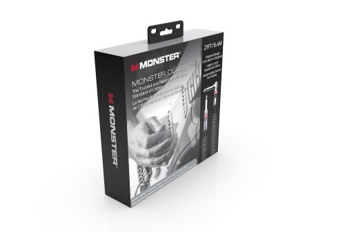 Monster CLAS-I-21ACWW Prolink Monster Classic 1/4" Instrument Cable. 21 ft - Coiled