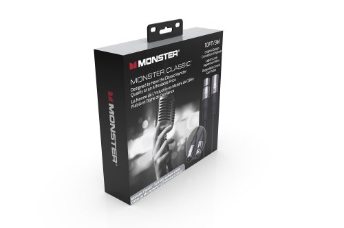 Monster CLAS-M-10WW Classic Microphone Cable. 10'