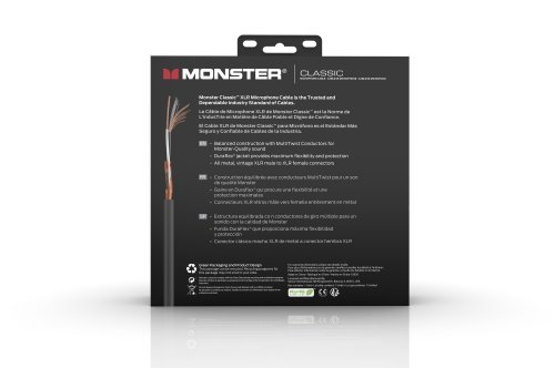 Monster CLAS-M-20WW Classic Microphone Cable. 20'