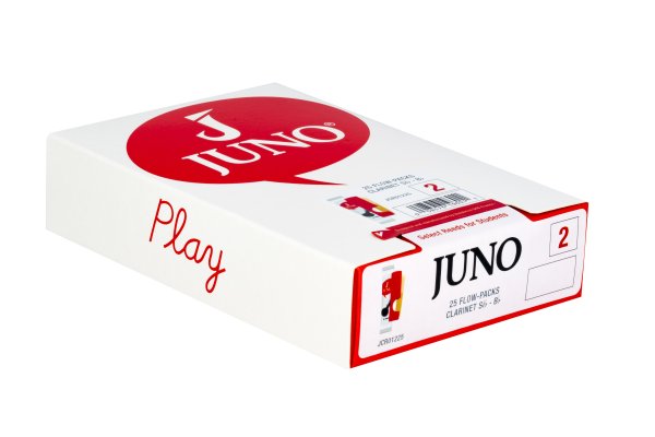 JUNO JCR01225 Bb Clarinet Reeds #2. (Box of 25)