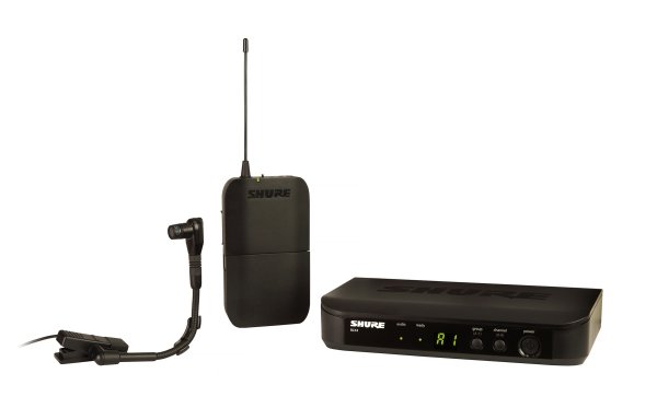 Shure BLX14/B98-H9 Wireless Instrument System With Beta 98H C Clip on Gooseneck Microphone. H9 Band