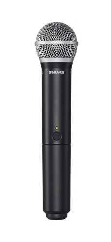 Shure BLX2/PG58-H9 Handheld Transmitter With PG58 Capsule. H9 Band (512-542 MHz)