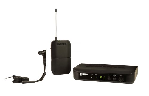 Shure BLX14-B98-H10 Wireless Instrument System With Beta 98H C Clip on Goosneck Microphone. H10 Band