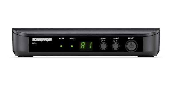 Shure BLX4-H10 Wireless Receiver for BLX Wireless System. H10 Band