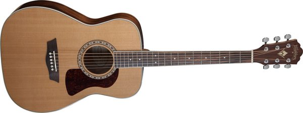 Washburn F11S Heritage 10 Series Folk Acoustic Guitar. Natural