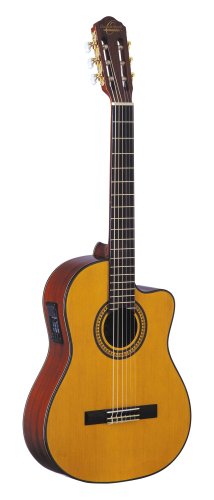 Oscar Schmidt OC11CE-A Classical Cutaway Acoustic Electric. Natural Spruce