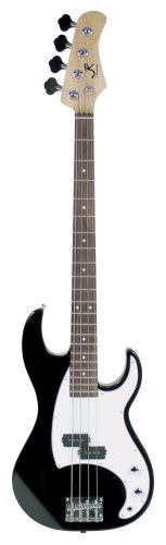 J Reynolds JR7B Electric Bass. Black
