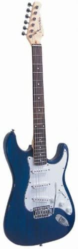 J Reynolds JR6TBL Electric Guitar. Trans Blue