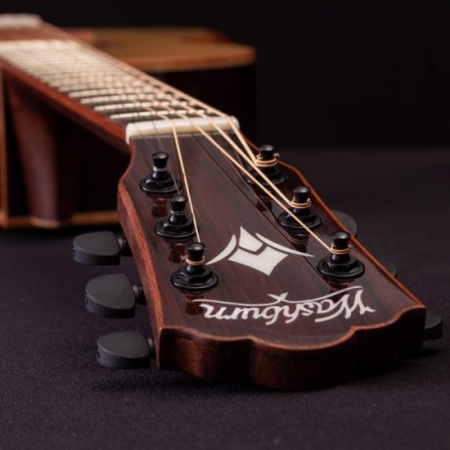 Washburn G25SCE Comfort Deluxe 25 Series Grand Auditorium Cutaway Acoustic Electic Guitar. Natural