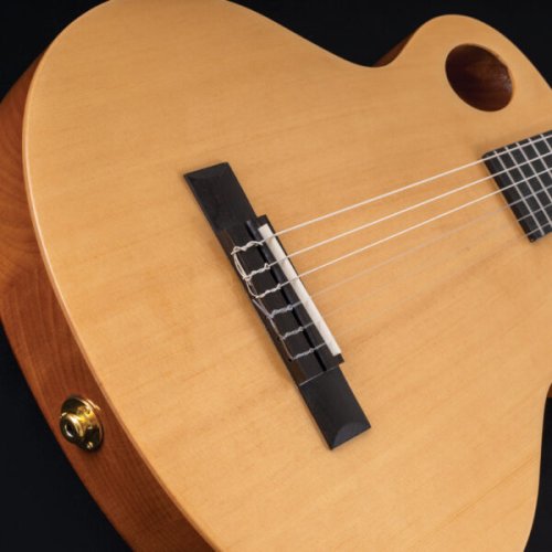 Washburn EACT42S Festival Series Nylon String Cutaway Classical Acoustic Electric Guitar. Natural