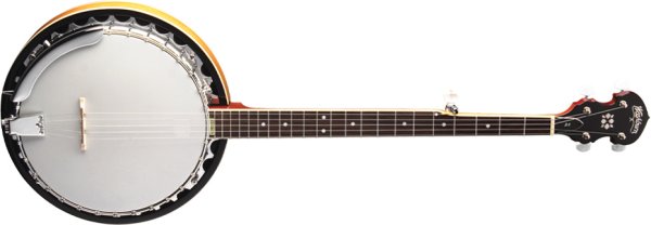 Washburn B9 Americana Series (5 String) Banjo. Sunburst