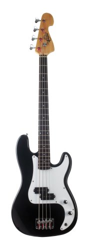 Oscar Schmidt OB25B-A 3/4 Size Bass Guitar. Black