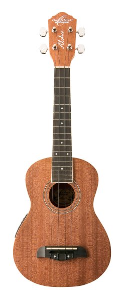 Oscar Schmidt OU2E-A Concert Ukulele W/Pre Amp. Natural Mahogany