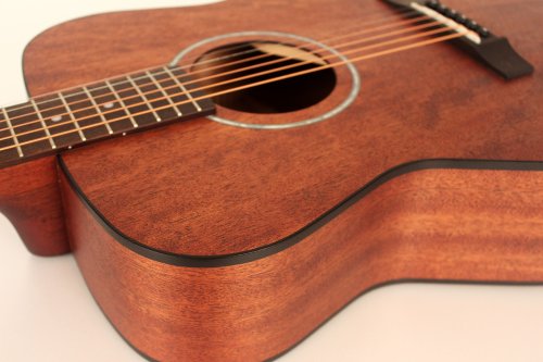 Cort AF510MOP Standard Series Acoustic Concert Guitar. Open Pore Mahogany