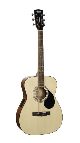 Cort AF510EOP Standard Series Acoustic Electric Concert Guitar. No Fret Guitar Camp Exclusive