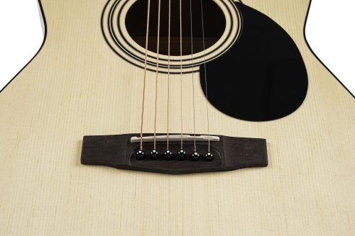 Cort AF510EOP Standard Series Acoustic Electric Concert Guitar. No Fret Guitar Camp Exclusive