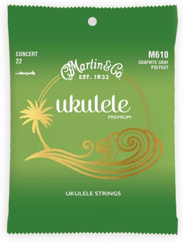 Martin M610 Premium Polygut Concert Ukulele Strings 228-236