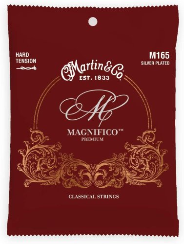 Martin M165 Classical Premium Magnifico Hard Tension Classical Guitar Strings. 26-43