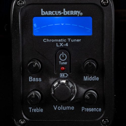 Washburn EA55G-A Festival Series Cutaway Acoustic/Electric Guitar. Koa Burst