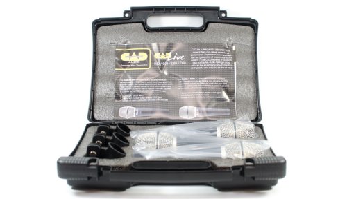 CAD Audio D38X3 Supercardioid Dynamic Instrument Microphone. (3 Pack)