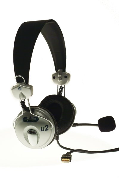 CAD Audio U2 USB Headphones with Cardioid Condenser Microphone