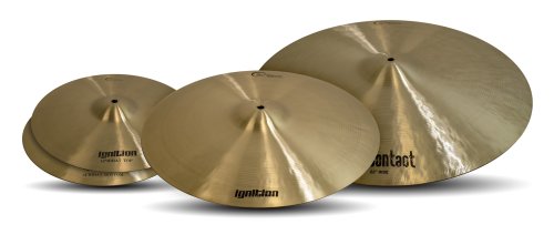 Dream Cymbals IGNCP3+ Ignition 3 Piece Cymbal Pack large. 14″/18″/22″