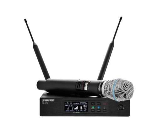 Shure QLXD24/B58-J50A System with QLXD2/BETA58A Handheld Transmitter. J50 Band