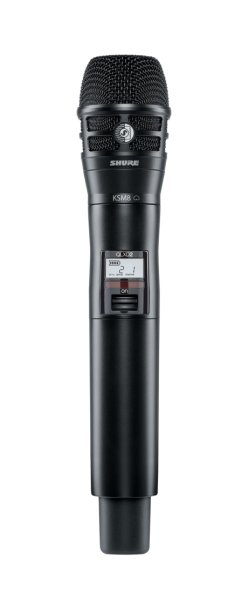 Shure QLXD2/K8B-J50A Handheld Transmitter with KSM8 Capsule. J50 Band (572-616 MHz)
