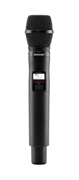 Shure QLXD2/SM87-J50A Handheld Transmitter with SM87 Capsule. J50 Band (572-616 MHz)
