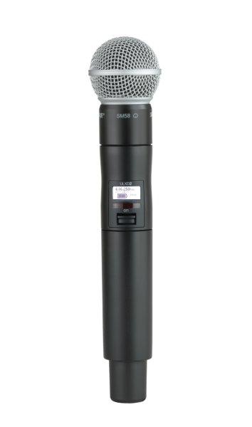 Shure ULXD2/SM58-J50A Digital Handheld Transmitter with SM58 Capsule. J50 Band