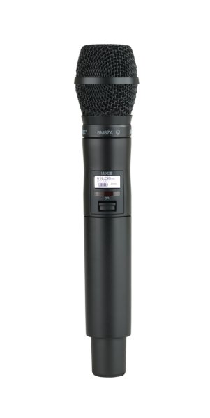 Shure ULXD2/SM87-J50A Digital Handheld Transmitter with SM87 Capsule. J50 Band