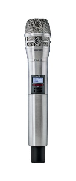 Shure ULXD2/K8N-H50 Handheld Transmitter with KSM8 Capsule. H50 Band (534-539 MHz)
