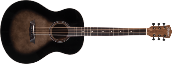 Washburn Novo S9 Bella Tono Studio Acoustic Guitar. Gloss Charcoal Burst