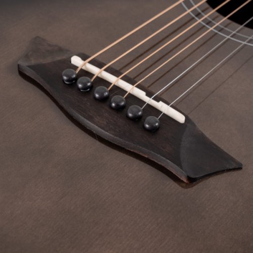 Washburn Novo S9 Bella Tono Studio Acoustic Guitar. Gloss Charcoal Burst