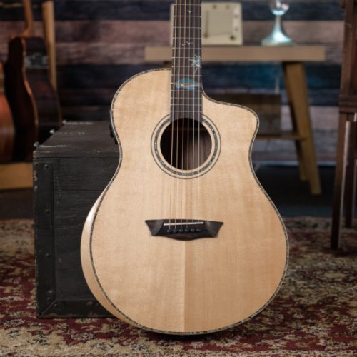 Washburn Allure SC56S Bella Tono Studio Cutaway Acoustic Electric Guitar. Gloss Natural