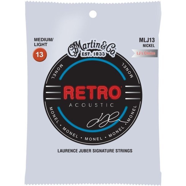 Martin MLJ13 Retro LJ's Choice Acoustic Guitar Strings. 13-56