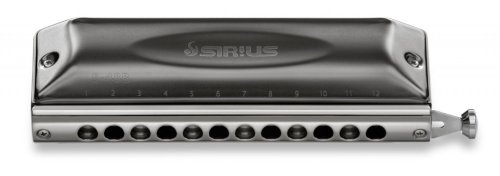 Suzuki S-48B Sirius Chromatic Harmonica. 12 Hole Bass