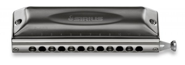 Suzuki S-48B Sirius Chromatic Harmonica. 12 Hole Bass