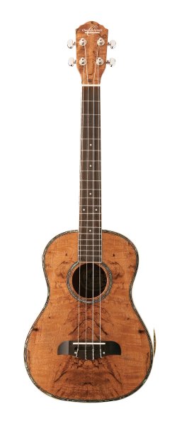 Oscar Schmidt OU57-R Baritone Ukulele. Spalted Mango