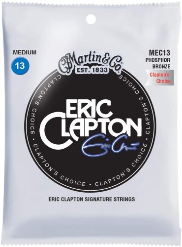 Martin ME13 Eric Clapton Acoustic Guitar Strings. 92/8 Bronze 13-56