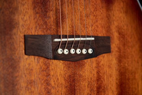 Cort GAMEDXMOP Grand Regal Acoustic Electric Cutaway Guitar. Open Pore Mahogany