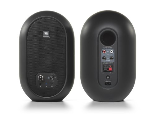JBL 104SET-BT Compact Desktop Bluetooth Reference Monitors. Black