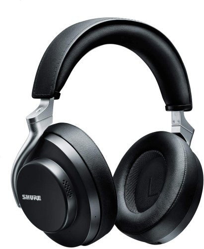 Shure SBH2350-BK AONIC 50 Wireless Noise Canceling Headphones. Black