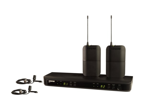 Shure BLX188/CVL-J11 Wireless Dual Presenter System with 2 CVL Lavalier Mics. J11 Band