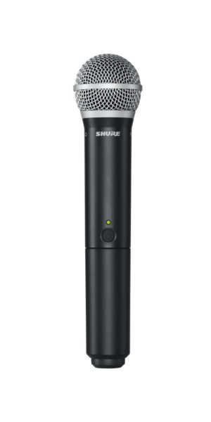 Shure BLX2/SM58-J11 Handheld Transmitter with SM58 Capsule. J11 Band
