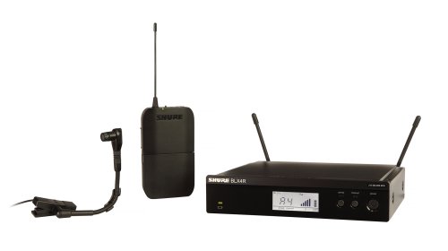 Shure BLX14R/B98-H11 Wireless Rack-Mount Instrument System with Beta 98H/C Gooseneck Mic. H11 Band