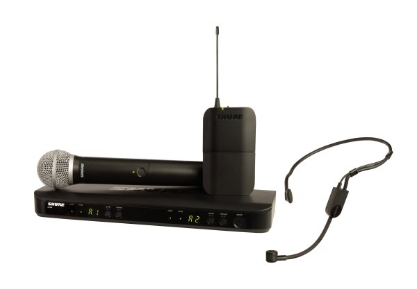 Shure BLX1288/PGA31-H11 Wireless Combo System with PG58 Handheld PGA31 Headset. H11 Band