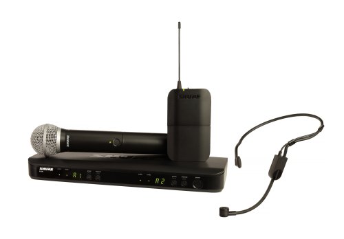 Shure BLX1288/PGA31-J11 Wireless Combo System with PG58 Handheld PGA31 Headset. J11 Band